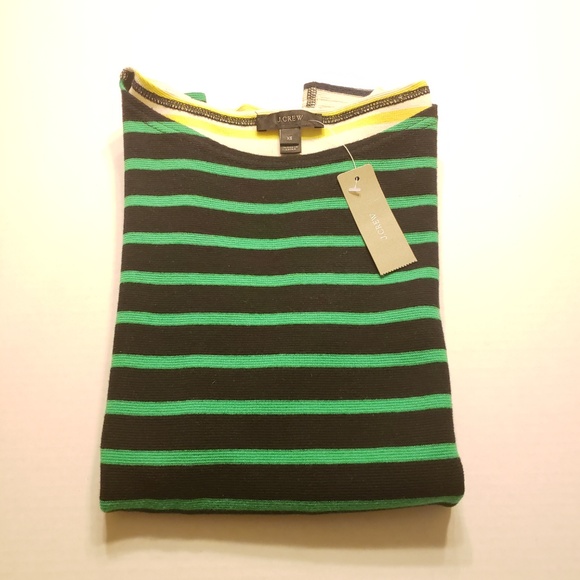 J. Crew Sweaters - Girls long sleeve striped shirt/sweater